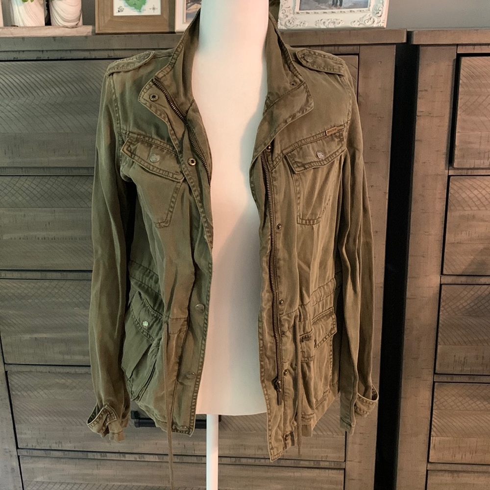 Max jeans army green jacket